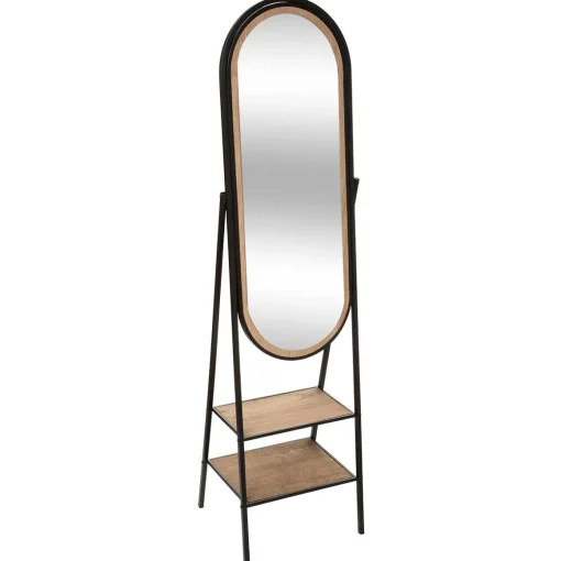 Espelho de chão MAEL preto 160cm