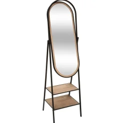 Espelho de chão MAEL preto 160cm