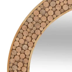 Espelho de parede anoki castanho 99cm