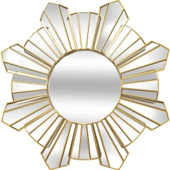 Espelho de parede dourado BAROQUE