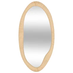 Espelho de parede laia bege 114cm