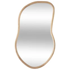 Espelho de parede ORGA bege em mdf 75cm
