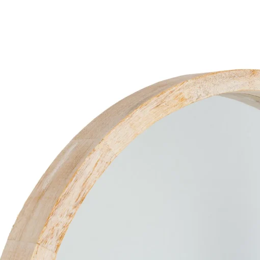 Espelho de parede SCANDINAVE em madeira 50cm