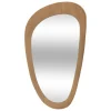 Espelho de parede SOPHIE castanho em mdf 70cm