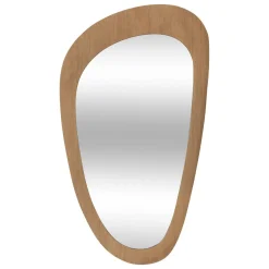 Espelho de parede SOPHIE castanho em mdf 70cm