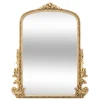Espelho de parede VICTORIA dourado 51cm