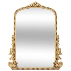 Espelho de parede VICTORIA dourado 51cm