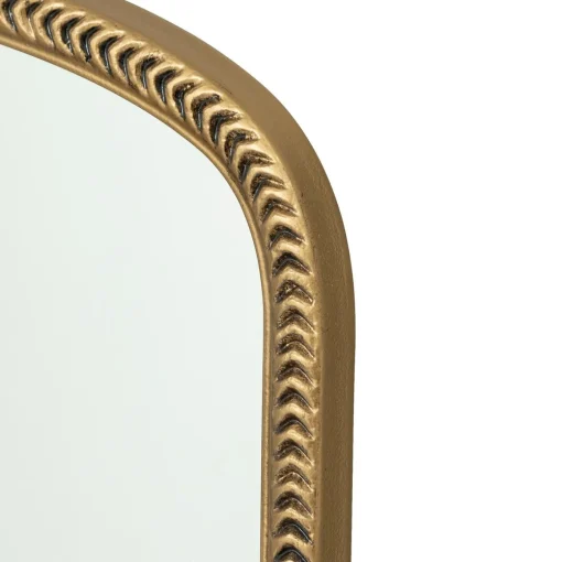 Espelho de parede VICTORIA dourado 51cm