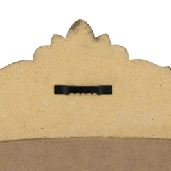 Espelho de parede VICTORIA dourado em mdf 56x71cm