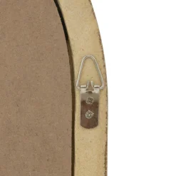 Espelho de parede VICTORIA dourado em mdf 56x71cm