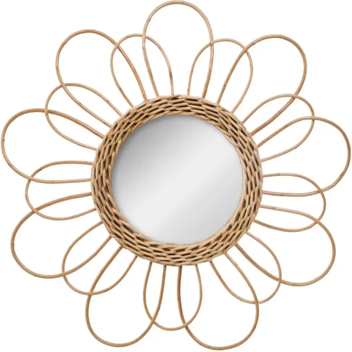 Espelho decorativo flor em mdf