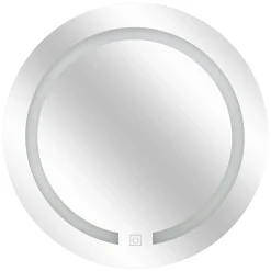 Espelho led prateado