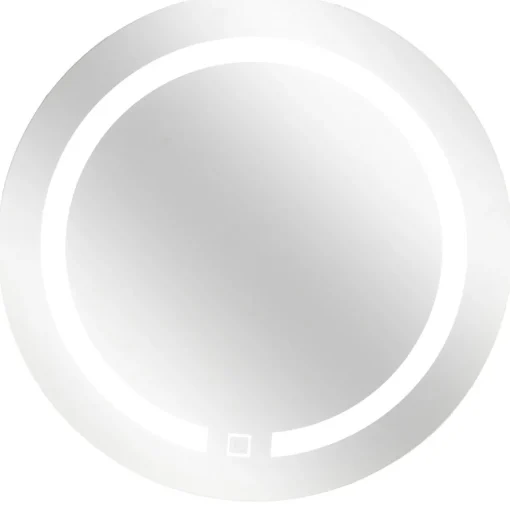 Espelho led prateado