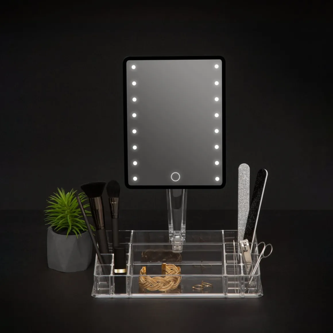 Espelho led SELENA com arrumação