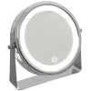 Espelho wc led giratório 19cm