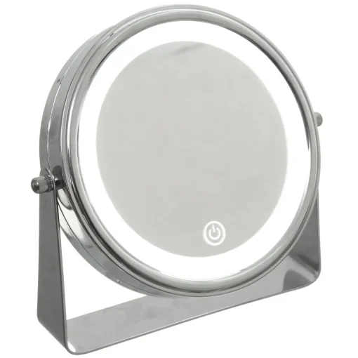 Espelho wc led giratório 19cm
