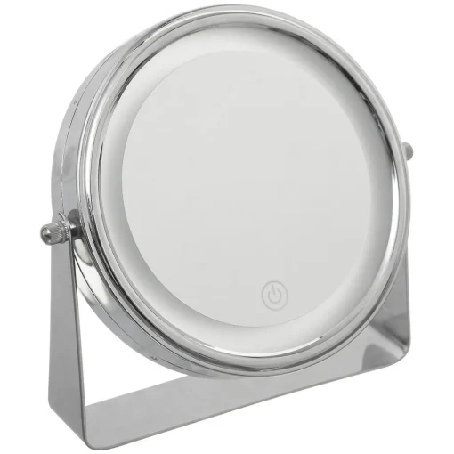 Espelho wc led giratório 19cm