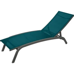 Espreguiçadeira BONAO azul canard