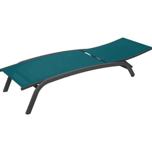 Espreguiçadeira BONAO azul canard