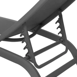 Espreguiçadeira BONAO cinza antracite