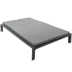 Espreguiçadeira dupla ÉVASION graphite e antracite