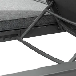 Espreguiçadeira dupla ÉVASION graphite e antracite