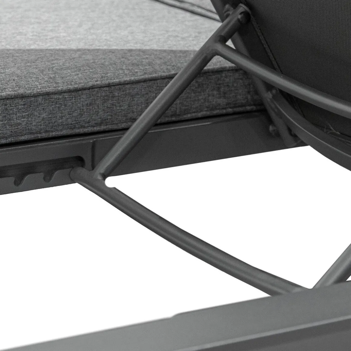 Espreguiçadeira dupla ÉVASION graphite e antracite