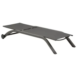 Espreguiçadeira JIMANI cinza antracite e graphite