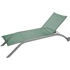 Espreguiçadeira MILENIO verde olive e graphite