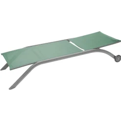 Espreguiçadeira MILENIO verde olive e graphite