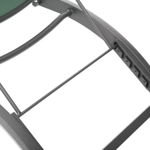 Espreguiçadeira MILENIO verde olive e graphite