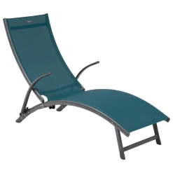 Espreguiçadeira SAMBA azul canard e graphite