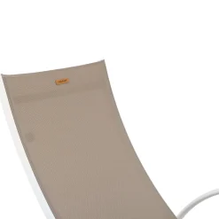 Espreguiçadeira SAMBA noisette e branco