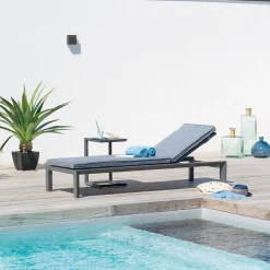 Espreguiçadeira ÉVASION graphite e antracite