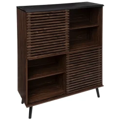 Estante ASMAR castanha escura 137cm