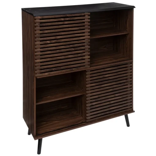 Estante ASMAR castanha escura 137cm
