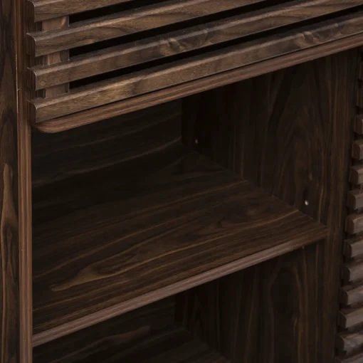Estante ASMAR castanha escura 137cm