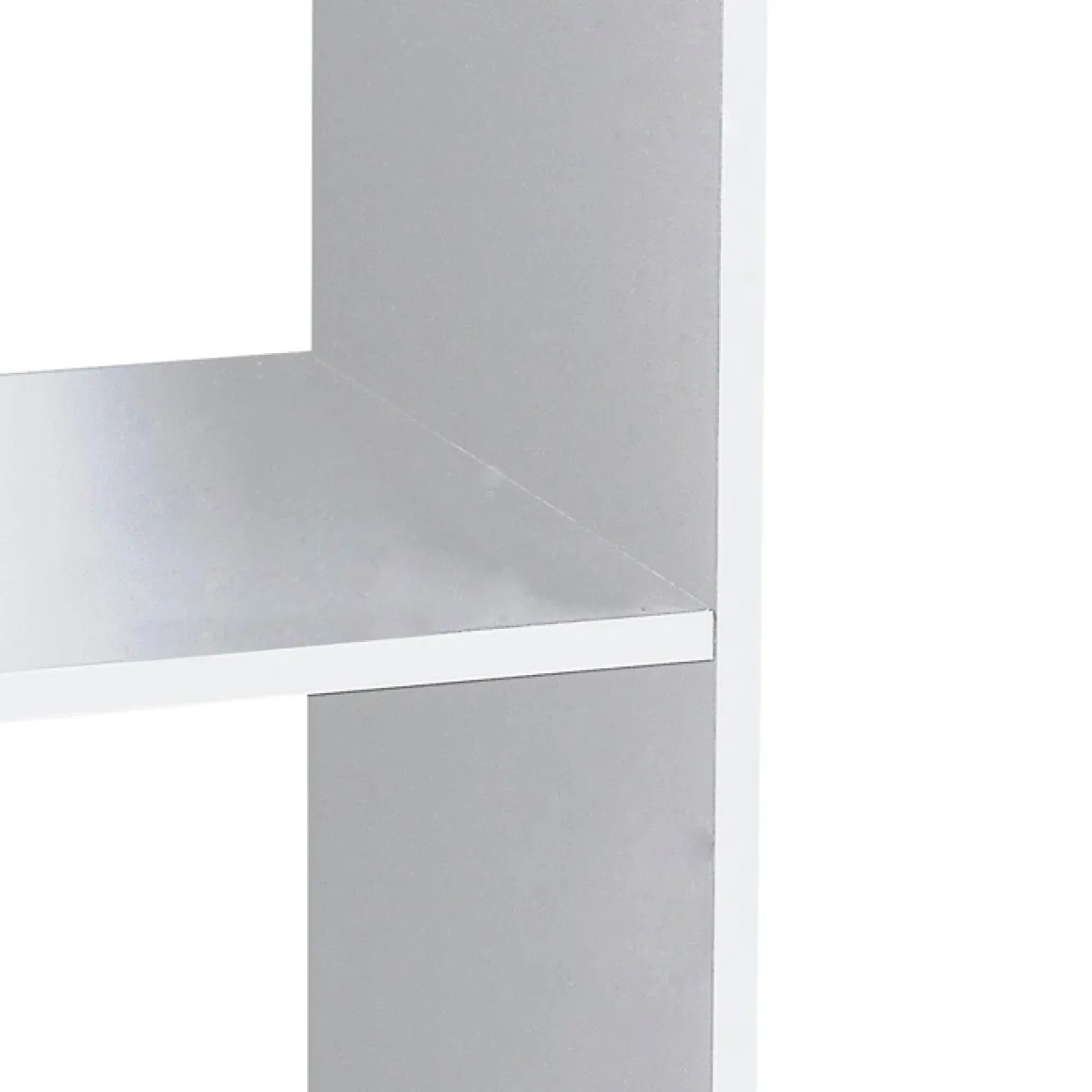 Estante branca MIXMODUL para 2 caixas