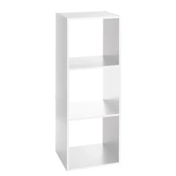 Estante branca para 3 caixas MIXMODUL