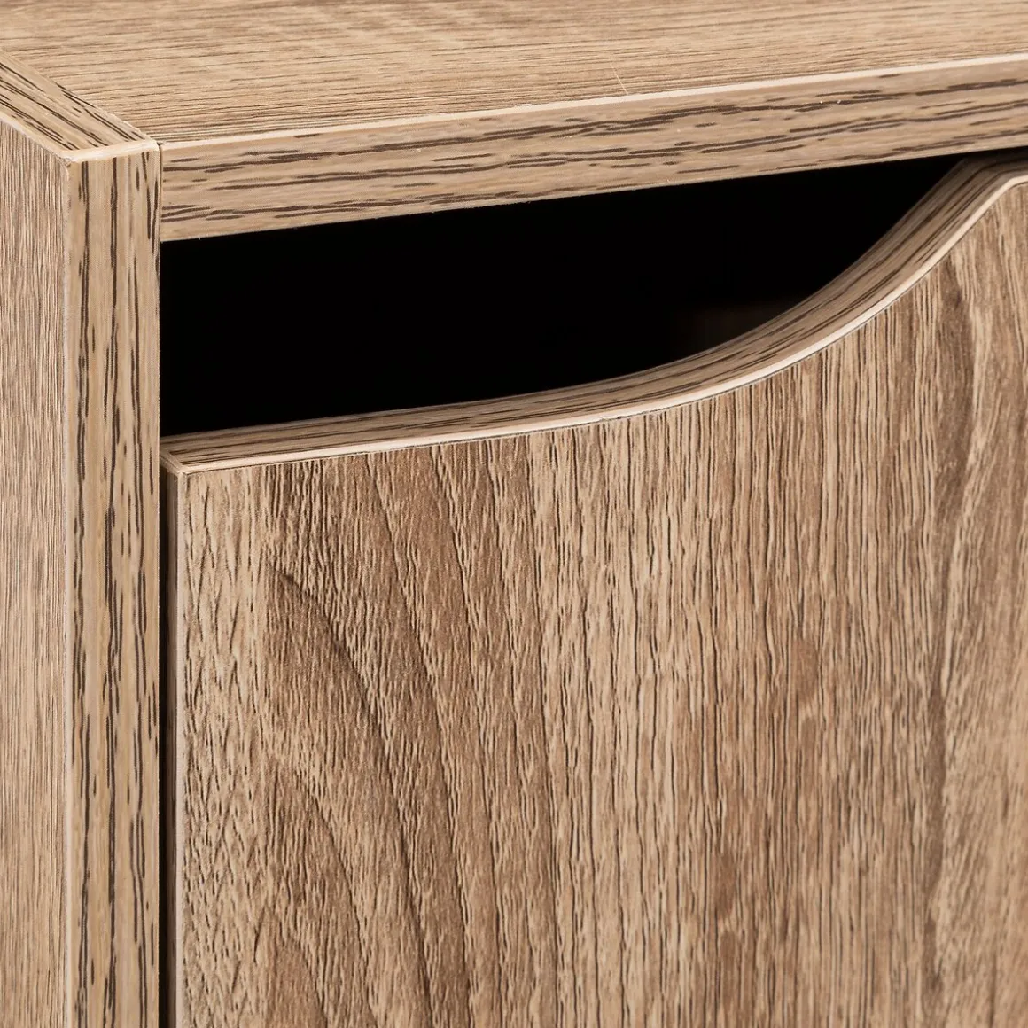 Estante castanha MIX modul com 3 portas