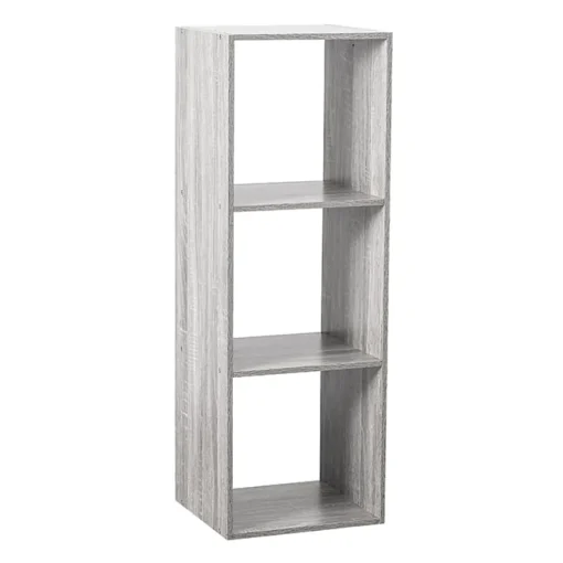 Estante cinza para 3 caixas MIXMODUL
