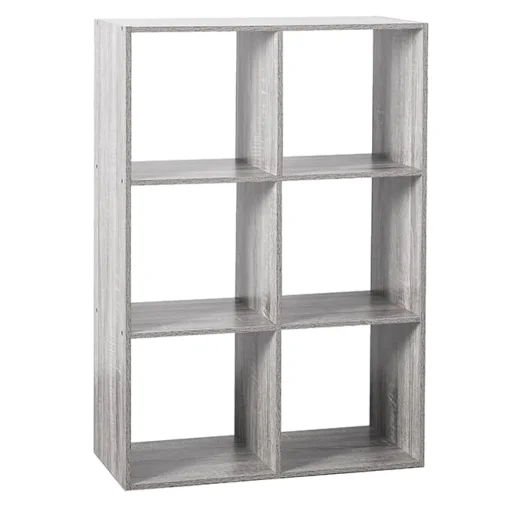 Estante cinza para 6 caixas MIXMODUL