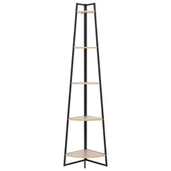 Estante de canto em mdf e metal ALIAJ