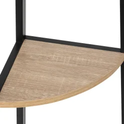 Estante de canto em mdf e metal ALIAJ