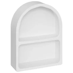 Estante de parede SOLEYA em mdf branca