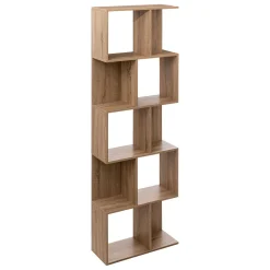 Estante dupla novia natural 179cm