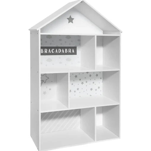Estante em forma de casa