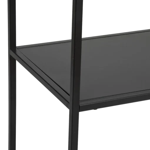 Estante GOTA preta em metal 180cm