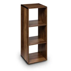 Estante indus castanho escuro para 3 cubos MIXMODUL
