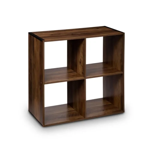 Estante indus castanho escuro para 4 cubos MIXMODUL